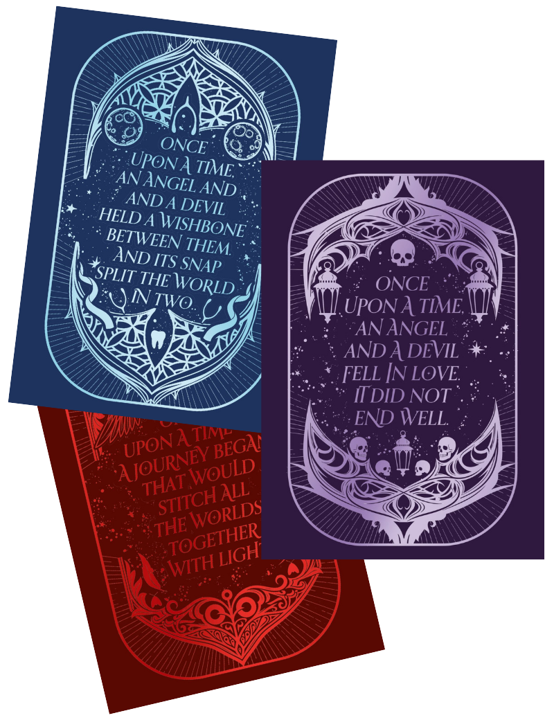Free Daughter of Smoke and Bone Postcards